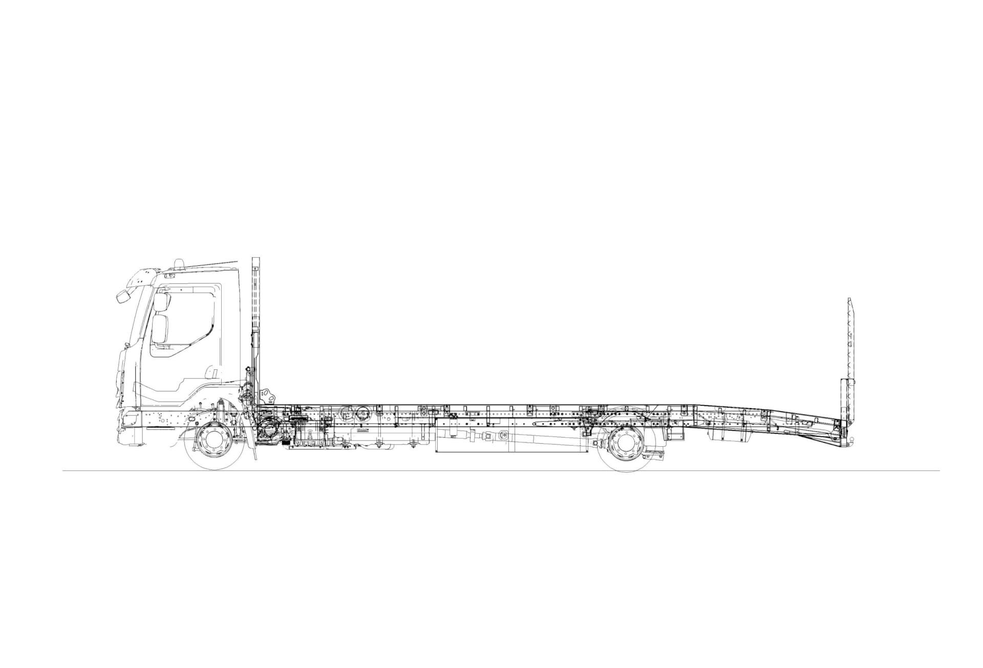 DAF oprijXB 16-77 L242000-012 (zijaanzicht op groot kader)gw
