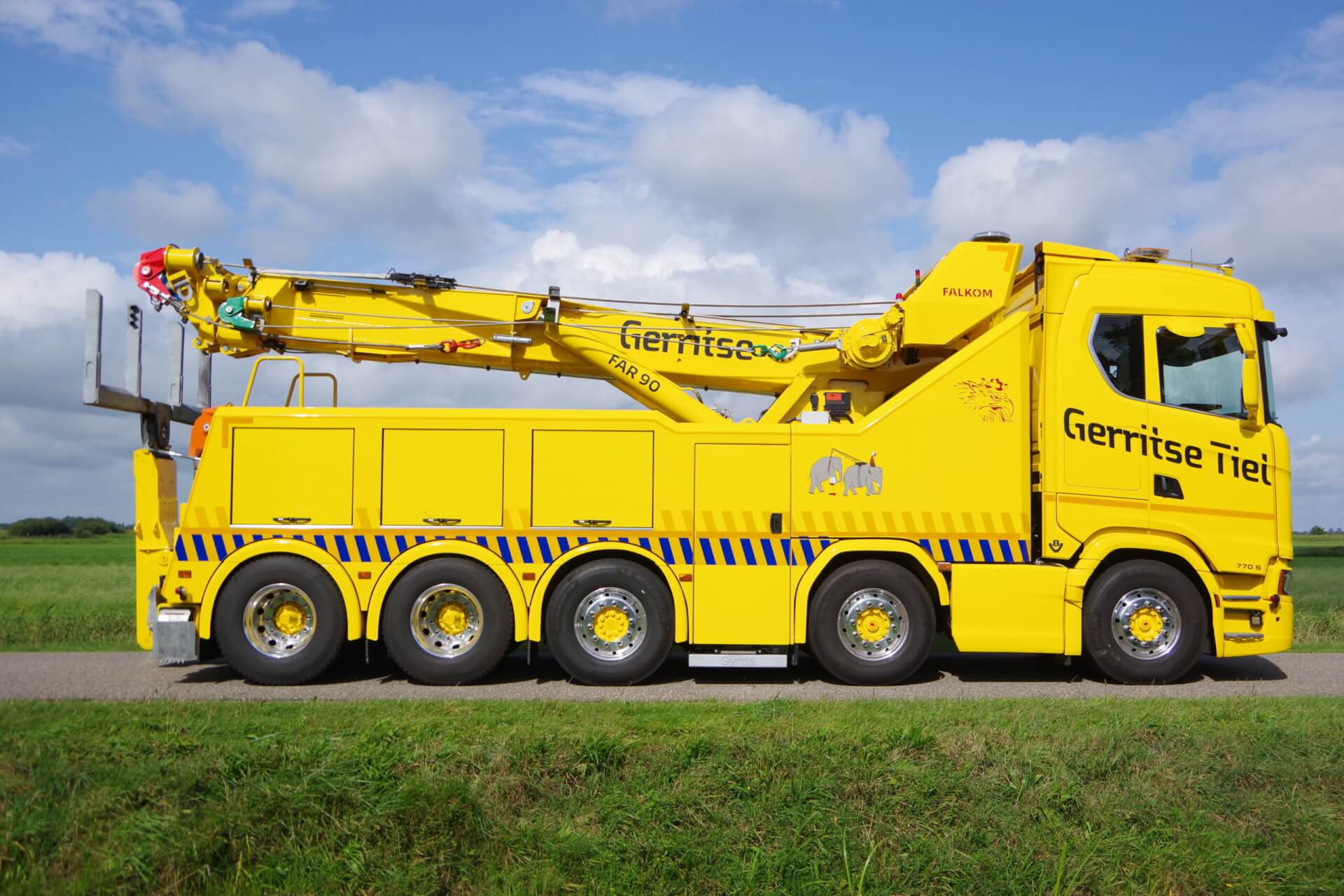 SCANIA S770 10x4 Gerritsen Tiel rz