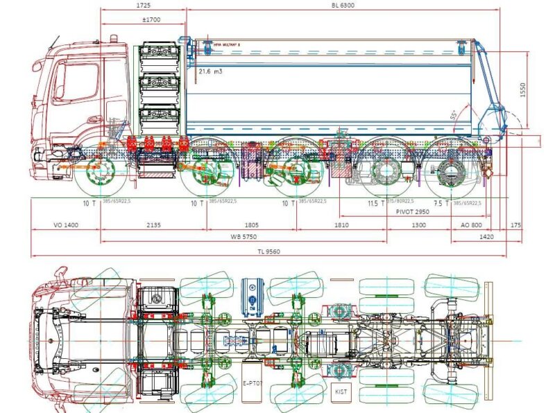 VELDHUIZEN E-TRUCKS 21M3