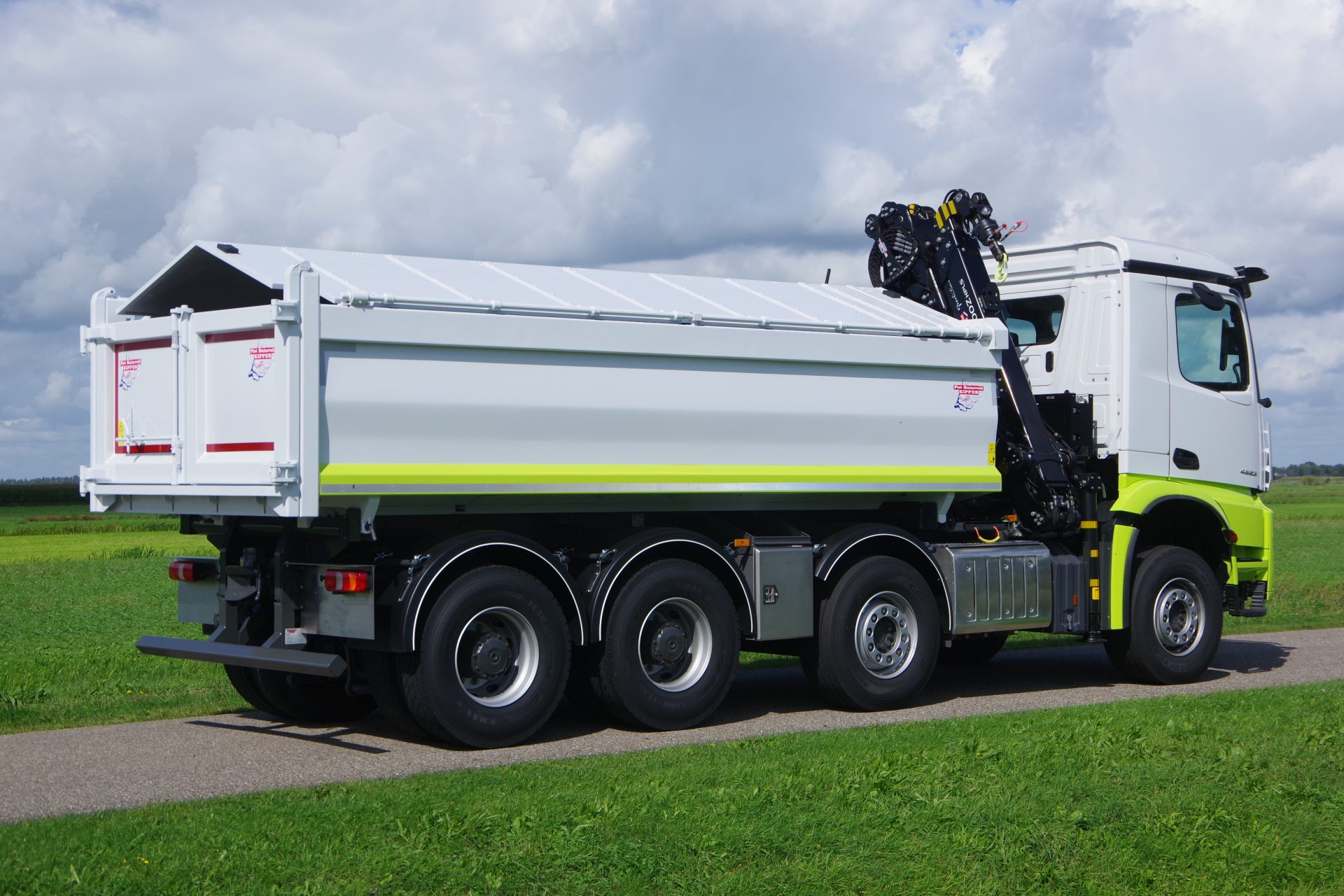 Arocs 3953 verschven 2e as Vissers Ploegmakers ra 2