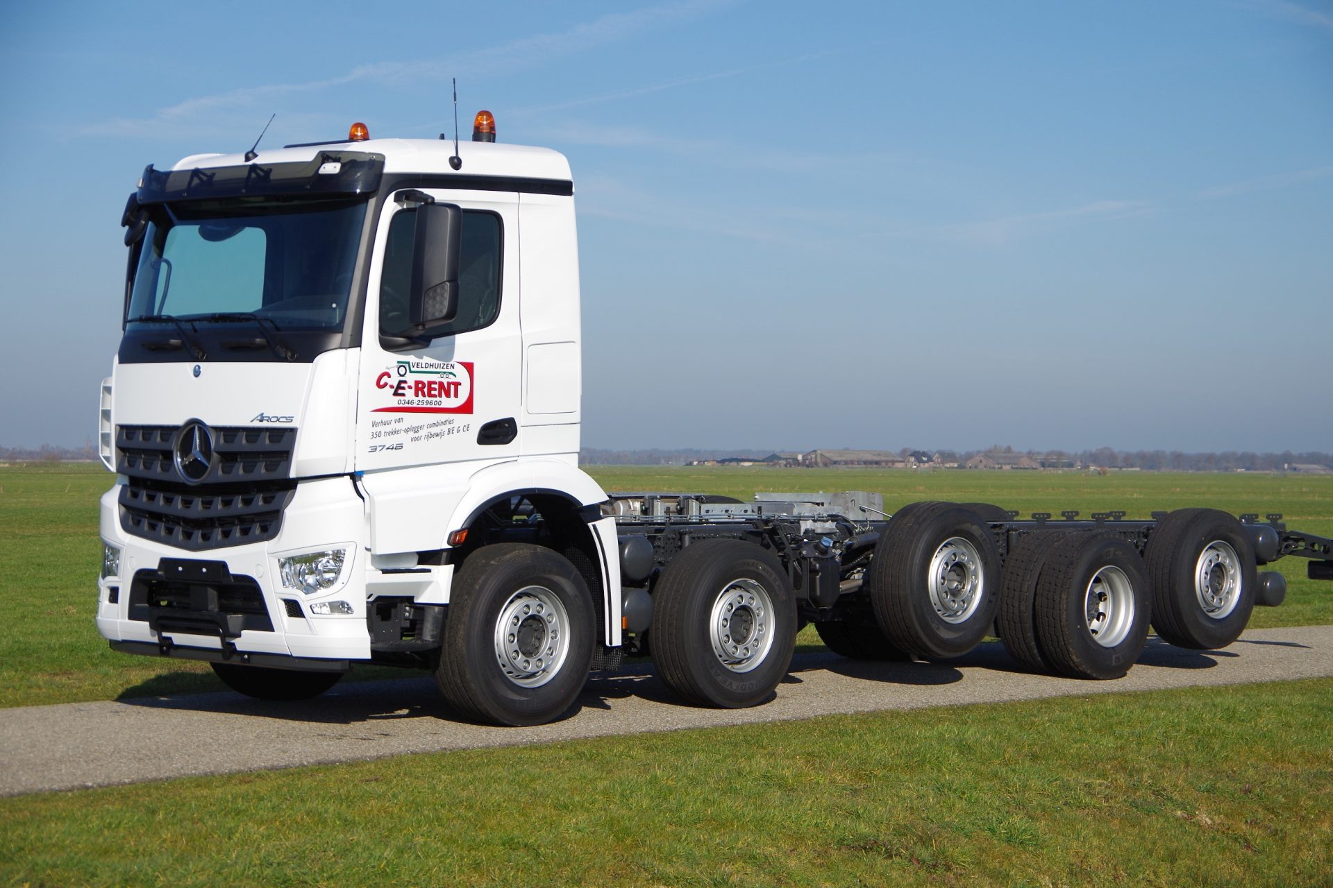 Arocs 4946 10x2 chassis lv 4
