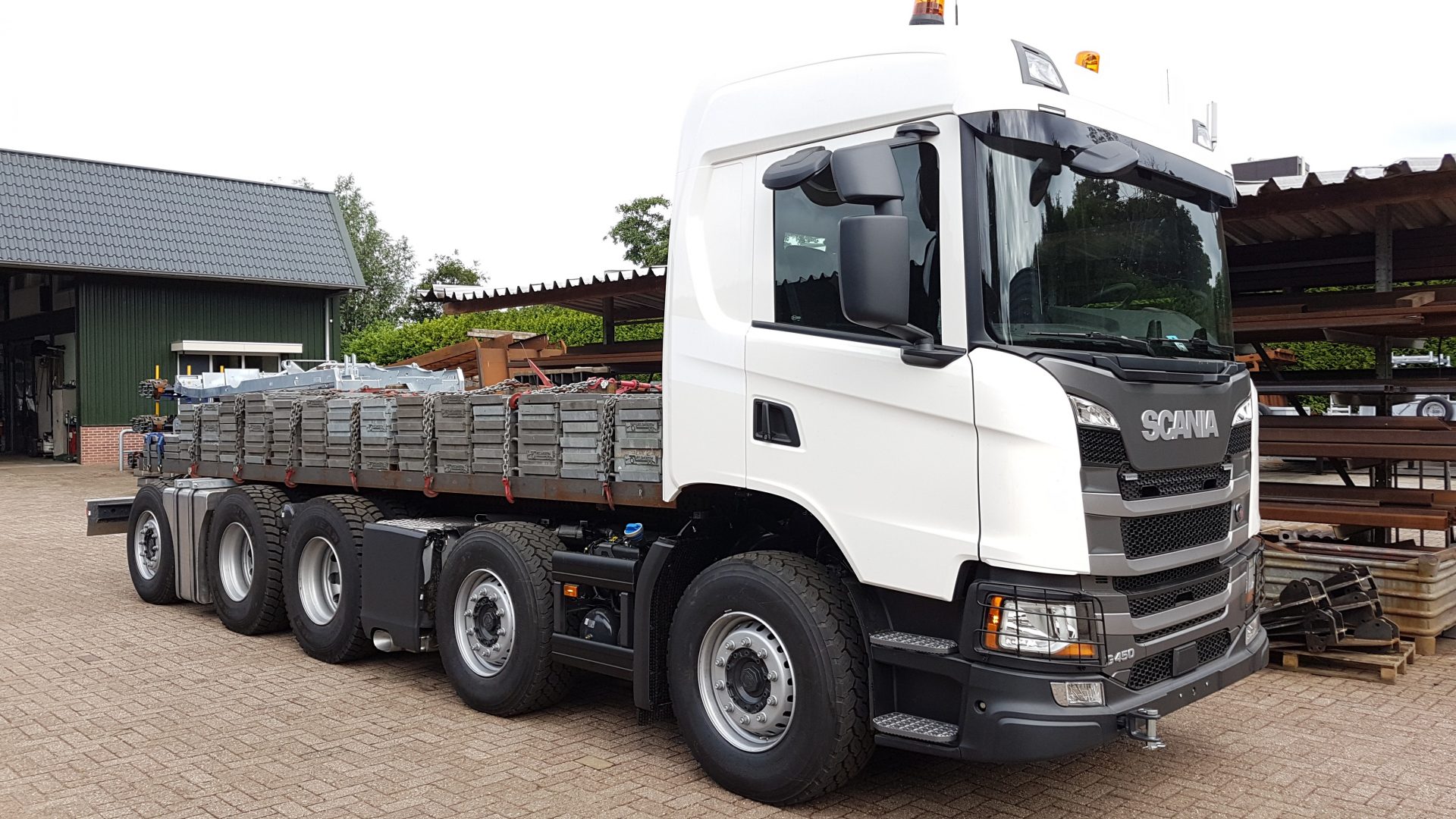 G 450 5-asser met ballast 56 Ton rv