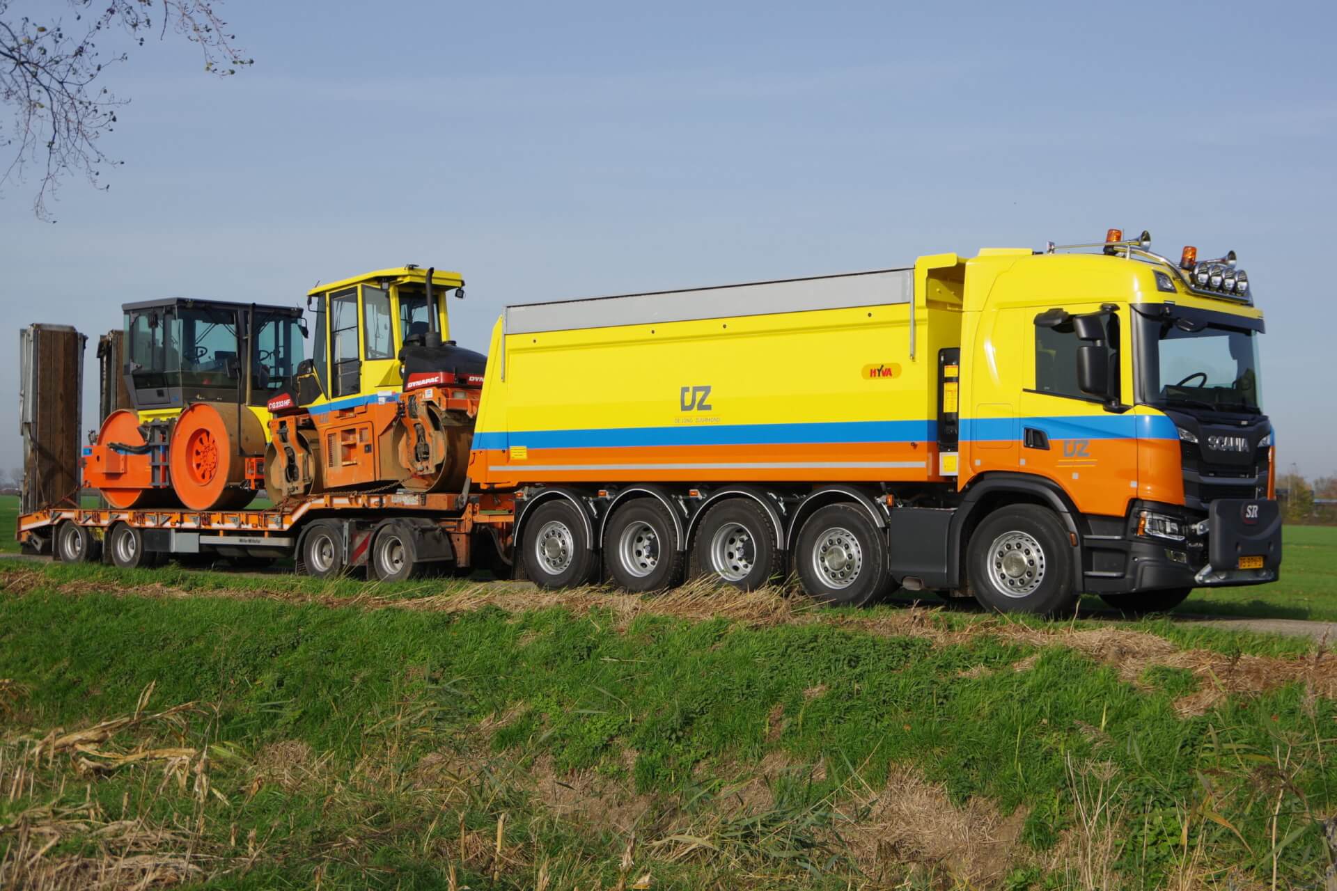 G450 Quadro DJZ met dieplader rv 8