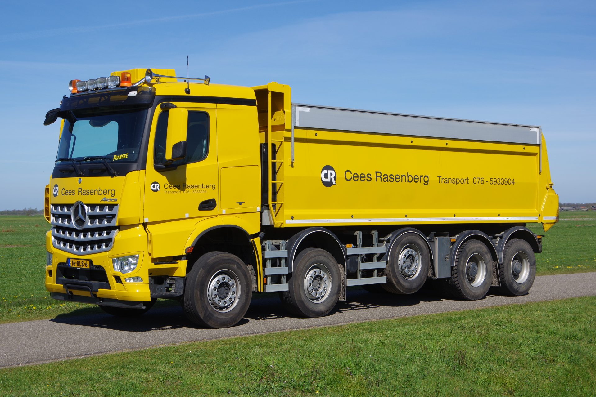 Mercedes 10x4 slaapcabine Cees Rasenberg lv 2