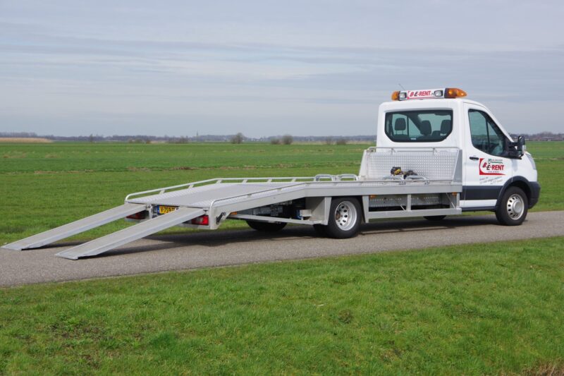 Transit oprijauto V-759-TF rijgoten open 2