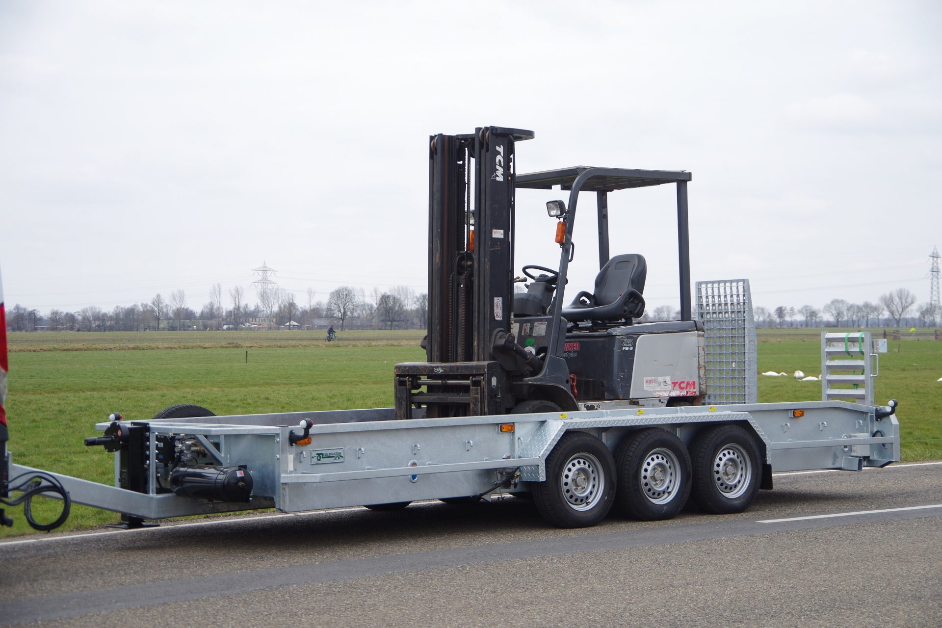 Tridem en 4,5T heftruck lv 2